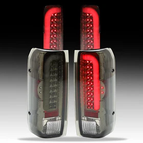 Clear/Red/Smoke Lens LED Tail Lights Lamps For Ford F150 F250 F350 1990-1997