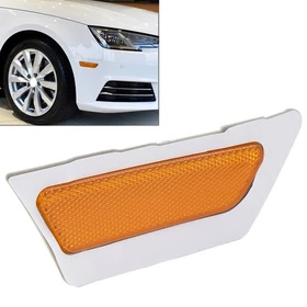 Front Bumper Reflector Side Marker Light Yellow For Audi A4 B9 2017-19 8W0945071