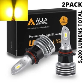 LED White/Yellow/Blue DRL/Fog Light Bulbs for Nissan Titan Audi A4,w/ Cut-off