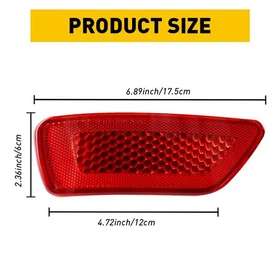 Rear Bumper Reflector Light For Jeep Grand Cherokee Compass 2011-2018 Left/Right