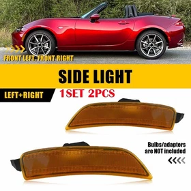 2-40 Front Rear Side Marker Parking Light Housing For 2016-2023 Mazda Miata MX-5