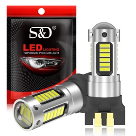 2X Error Free PW24W PWY24W LED Bulbs For Audi BMW VW Turn Signal DRL Lights Lamp