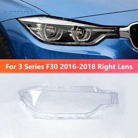 For BMW 3 Series F30 F31 F35 2016-2018 LED Headlight Lens Cover Driver Passenger
