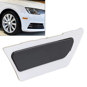 Front Bumper Reflector Side Marker Light Black For Audi A4 B9 2017-19 8W0945071