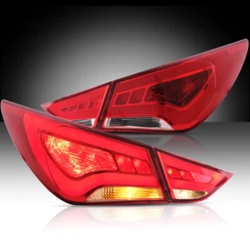 VLAND SMOKED Brake Light For 2011-2014 Hyundai Sonata LED Tail Lights&nbsp;Left+Right