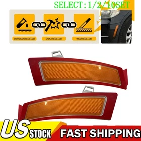 Amber Front Bumper Reflector Side Marker Light For BMW E70 X5 Lci 2011-13 1~10X
