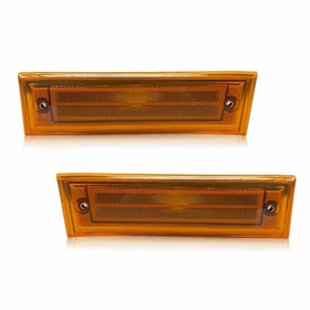 Pair LED Marker Side Turn Light Signal for GMC Chevrolet 1981-1991 Lamp&Housing
