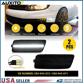 For 2010-2014 VW MK6 Golf Jetta SportWagen LED Front Bumper Side Marker Light For 2010-2014 VW MK6 Golf Jetta SportWagen LED Front Bumper Side Marker Light
