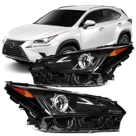 2Pcs LED Headlights Assembly For 2018-2021 Lexus NX300 NX300h w/Projector