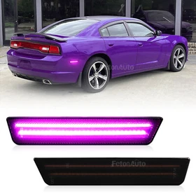 For 2008-2014 Dodge Challenger 2011-2014 Charger LED Rear Side Marker Light Lamp