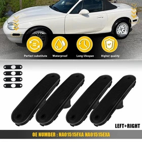 Smoke Front Rear LED Side Marker Light For 1990-2005 Mazda Miata MX-5