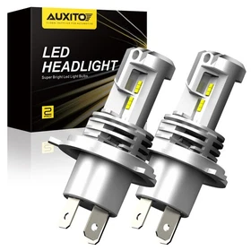 AUXITO H4 9003 LED Headlight Bulbs High Low Beam Conversion Switchback Kit White