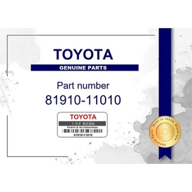 Genuine Toyota Reflex Reflector Assy Rh - Multiple Part Numbers [Set 81910]