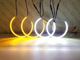 For BMW E36 318i 323i 325i 328i Ultra Bright LED Angel Eyes Halo Rings Kit