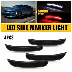For 2015-2022 Dodge Charger Dynamic LED Side Marker Light Multiple Color 2-4pcs