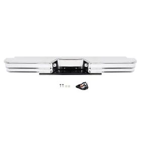 For Ford F-150 F-250 Bronco Rear Step Bumper Assembly Diamondstep Universal
