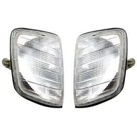 1/2pcs For Mercedes E-Class W124 1985-1995 Clear L/R Front Corner Signal Lamp