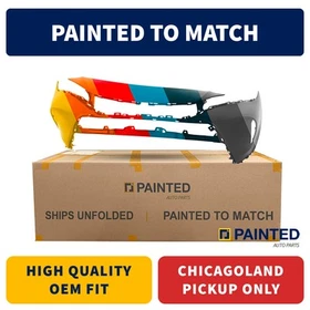 Front Bumper Cover Painted to Match for Toyota Venza Hyb Only 21-23 521194D975