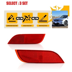 Rear Bumper Reflector Set Fits Subaru Crosstrek Impreza WRX XV 2008-2017 2-20x