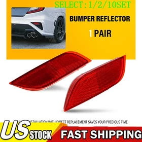 Rear Side Bumper Reflector Light For Subaru Crosstrek Impreza WRX XV 08-17 1~10X