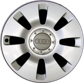 2000-2004 AUDI A6 AUDI ALLROAD Silver 17x8 OEM Wheel 58734 