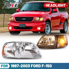 1997-2003 Headlights For Ford F-150 /1997-1999 F-250 LightDuty /97-02 Expedition