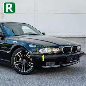 BMW E38 740i 750iL Front Turn Signal Corner Lights 1995-2001