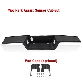  For 2017-2022 Ford F250 F350 F450 Super Duty Rear Bumper Step Pad W/Sensor Hole