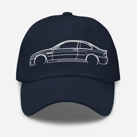 Dad Hat For BMW E46 M3 CSL Car Owners Birthday Gift Baseball Cap
