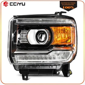 For 2014-2019 GMC Sierra 1500 2500HD 3500HD Left Headlights Assembly w/Projector