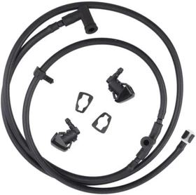 Windshield Washer Nozzle Jet Hose Kit for 2011-2016 Ford F250 F350 F450 F550 Sup