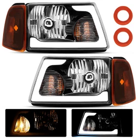 Headlight Assembly For 2001-2011 Ford Ranger Replacement Headlamp 01-11 LH RH