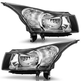 Pair Headlights Assembly For 2011-2015 Chevy Cruze /2016 Cruze Limited Halogen