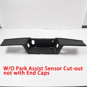 For Ford 2017-2022 F250 F350 F450 Super Duty Rear Bumper Step Pad w/ Sensor Hole
