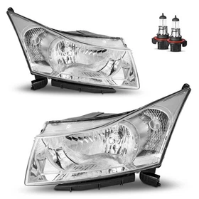 Pair Headlights Assembly For 2011-2015 Chevy Cruze /2016 Cruze Limited Halogen