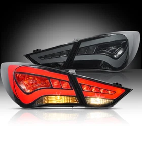 VLAND SMOKED Brake Light For 2011-2014 Hyundai Sonata LED Tail Lights&nbsp;Left+Right