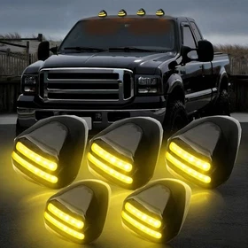 LED Cab Roof Marker Running Lights For 1999-2024 Ford F250 F350 F450 Super Duty