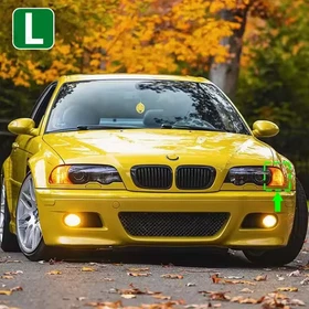 96-06 BMW E46 323Ci 325Ci 328Ci 330Ci M3 Front Corner Turn Signal Light