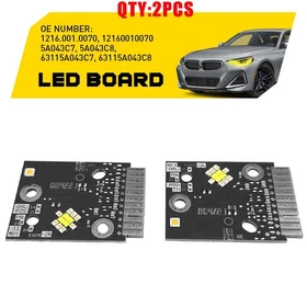 Fit 22-24 BMW G87 G42 M2 230i Yellow Daytime Running Light LED Boards 2-20X