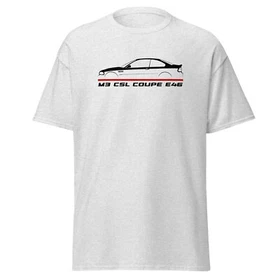 Premium T-Shirt For BMW M3 CSL Coupe E46 2003 Car Fans Birthday Gift Tee Shirt