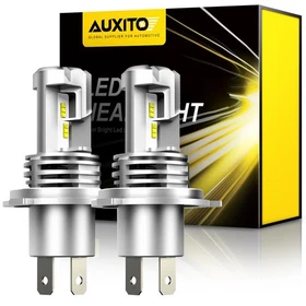 2/4x AUXITO H4 9003 LED Headlight Kit High Low Beam 6000K White Light Bulbs M3
