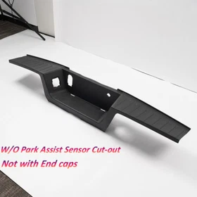 For 2017-2022 Ford F250 F350 F450 Super Duty Rear Bumper Step Pad w/Sensor Holes
