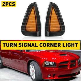 For 2006-2010 Dodge Charger Side Marker Parking Turn Signal Corner Lights