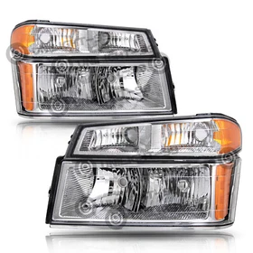 Headlight Assembly For 2004-2012 Chevy Colorado Canyon Bumper Headlamp 04-12
