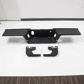 For Ford F250 F350 F450 2017-2022 Rear Bumper Step Pad w/Sensor Holes & End Caps