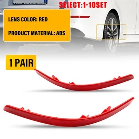 Perfect Fit Rear Bumper Reflectors Set For Kia Optima 2014-2015 924062T500 2-20X
