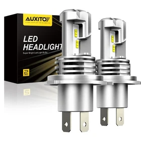 AUXITO 9003 H4 LED Headlight Bulbs Kit High-Low Beam 60W 6500K Bright White