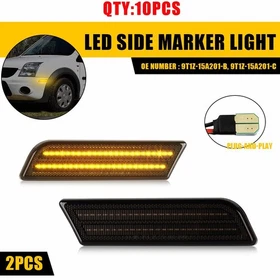 For 10-13 Ford Transit Connect Front Amber Bumper LED Side Marker Light 2-20X