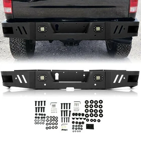 Rear Bumper Assembly For Dodge Ram 1500 2009-2018 19 2500 3500 2010-2012