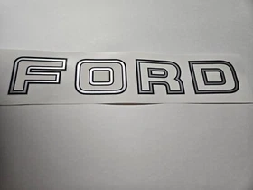 TAILGATE DECAL fits 1992-1996 OBS Ford F150. F250, F350 Premium Materials